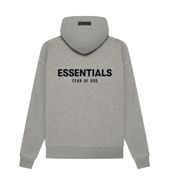 Fear of God Essentials Dark Oatmeal Back