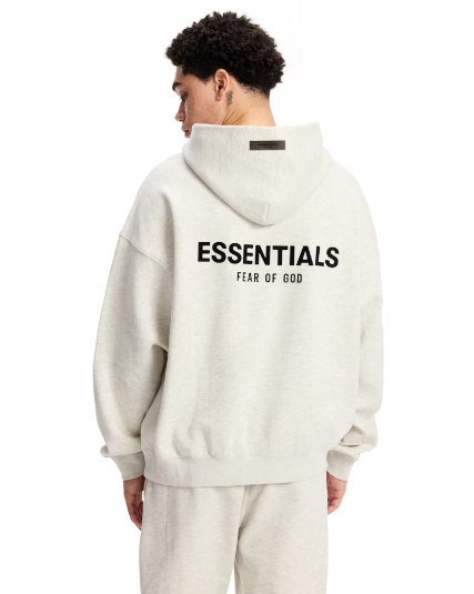 Fear of God Essentials Light Oatmeal Outfit