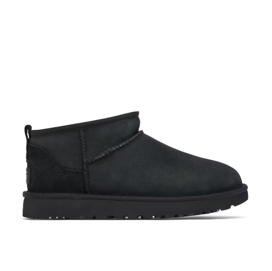 UGG Classic Ultra Mini Boot Black Side