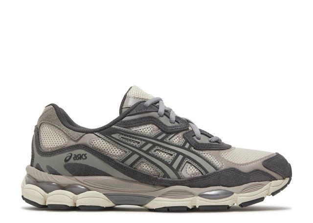 Asics Gel-NYC Oatmeal Obsidian Grey Side