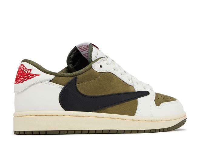 Jordan 1 Low Travis Medium Olive