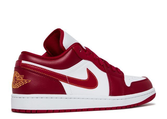 Jordan 1 Low Cardinal Red Back