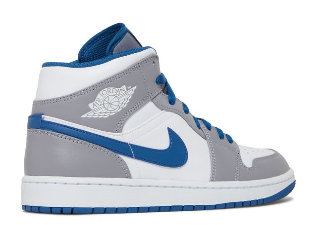 Jordan 1 Mid True Blue Back