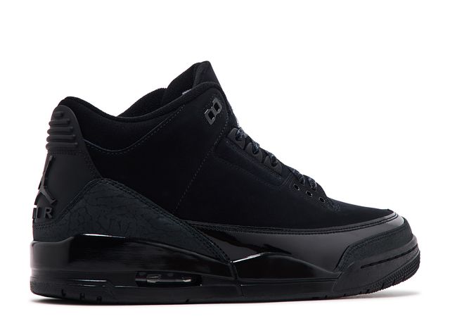 Jordan 3 Black Cat Back