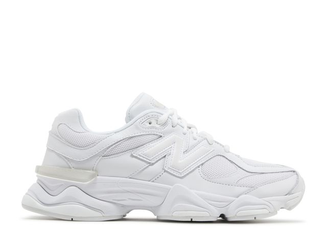 New Balance 9060 Triple White Side