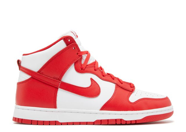 Nike Dunk High Championship White Red Side