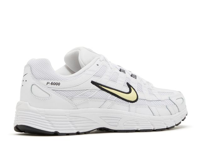 Nike P-6000 White Lemon Chiffon Back